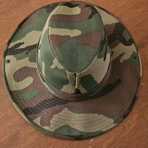 Vintage MFH Camo Boonie/Bush Hat - Large